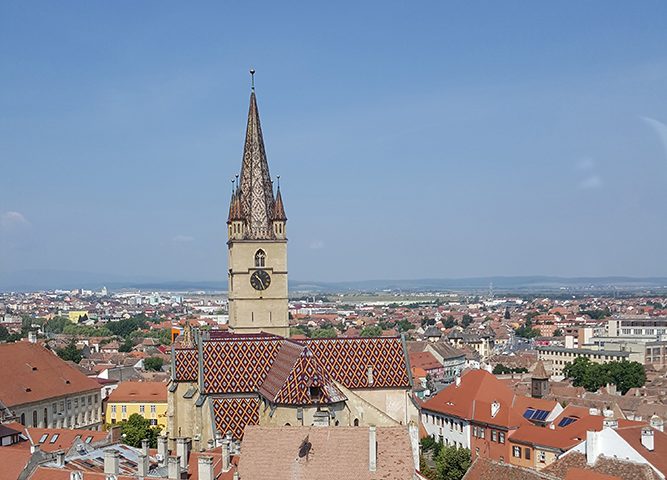 Sibiu Evangelical Church by Holiday to Romania