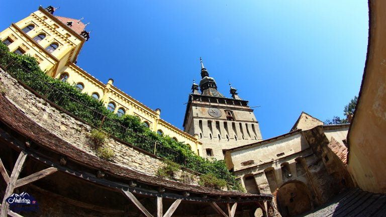 Sighisoara Clock Tower by Holiday to Romania