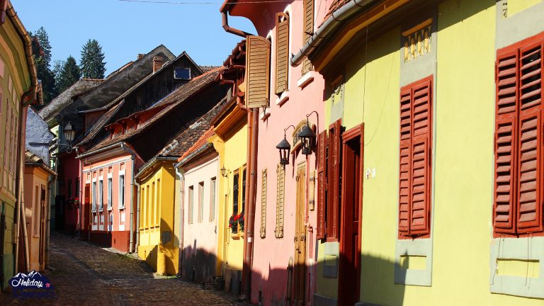 Sighisoara Streets by Holiday to Romania